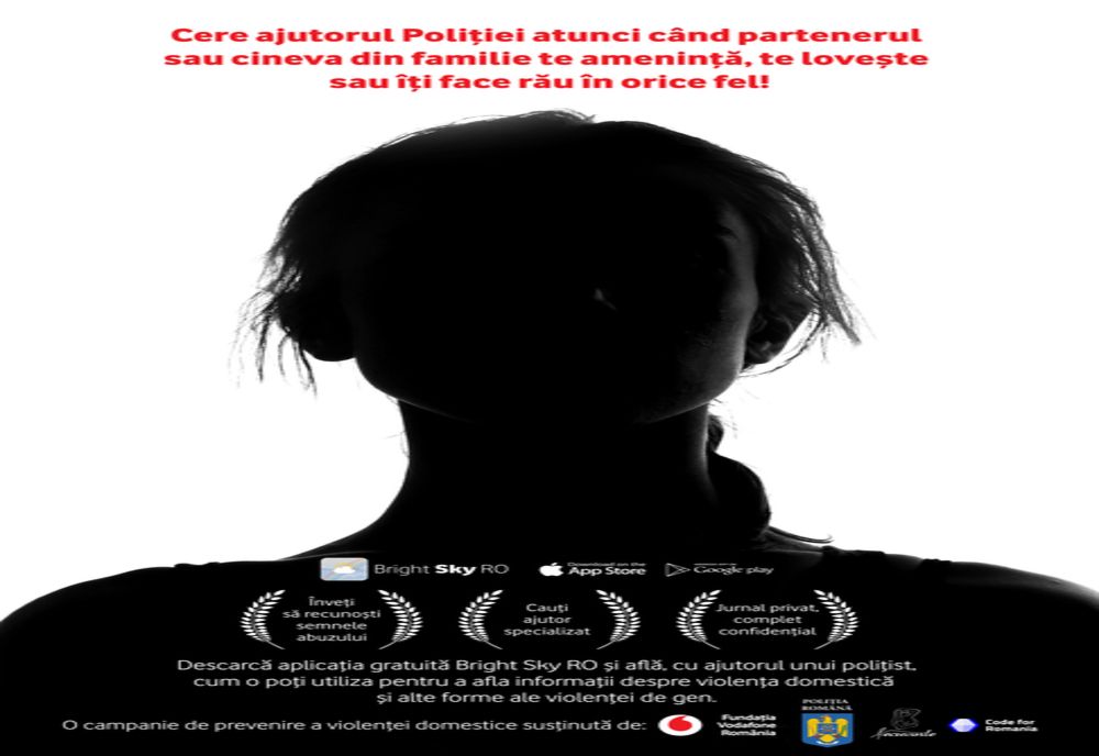 Bright Sky RO - o aplicaţie care vine în sprijinul victimelor violenţei domestice