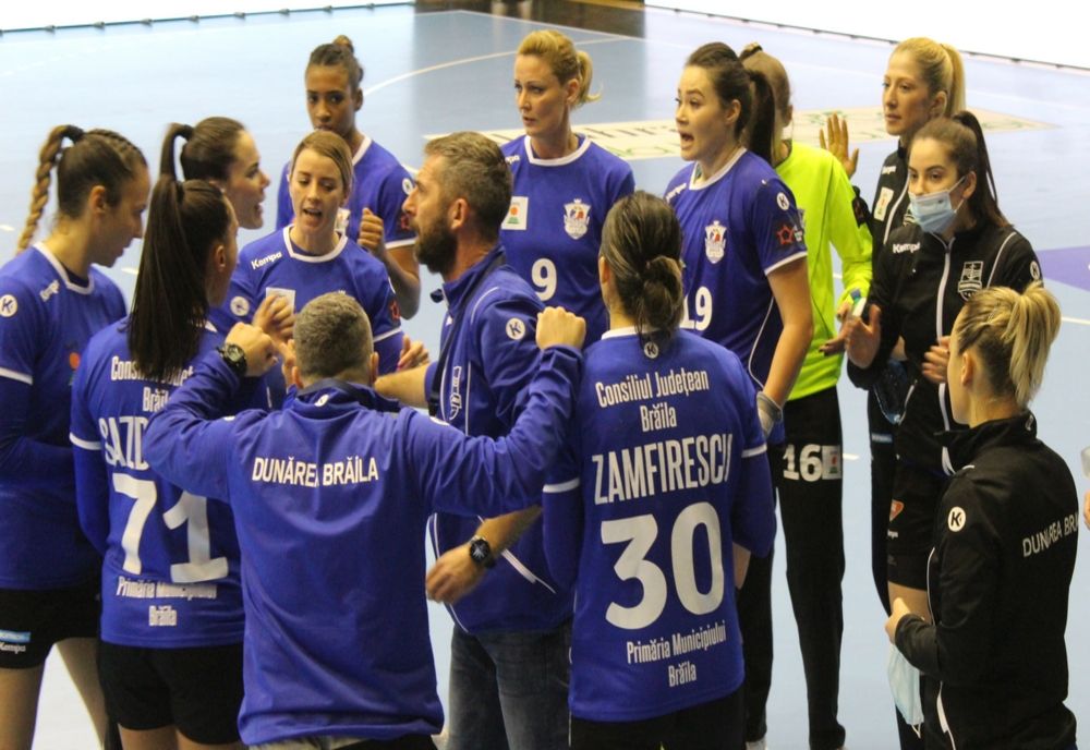 Victorie la două goluri pentr HC Dunărea Brăila la debutul în grupele EHF European League