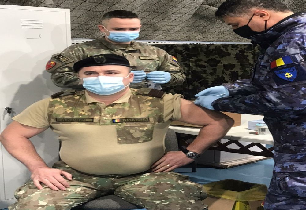 Batalionul 110 Sprijin ,,Mareșal Constantin Prezan” a deschis de astăzi Centrul de vaccinare al Comandamentului Brigăzii 10 Geniu