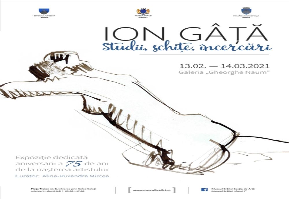 Ion Gâță. Studii, schițe, încercări