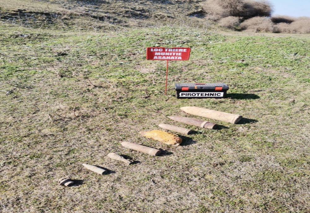 Asnare de muniție în Poligonul de la Muchea