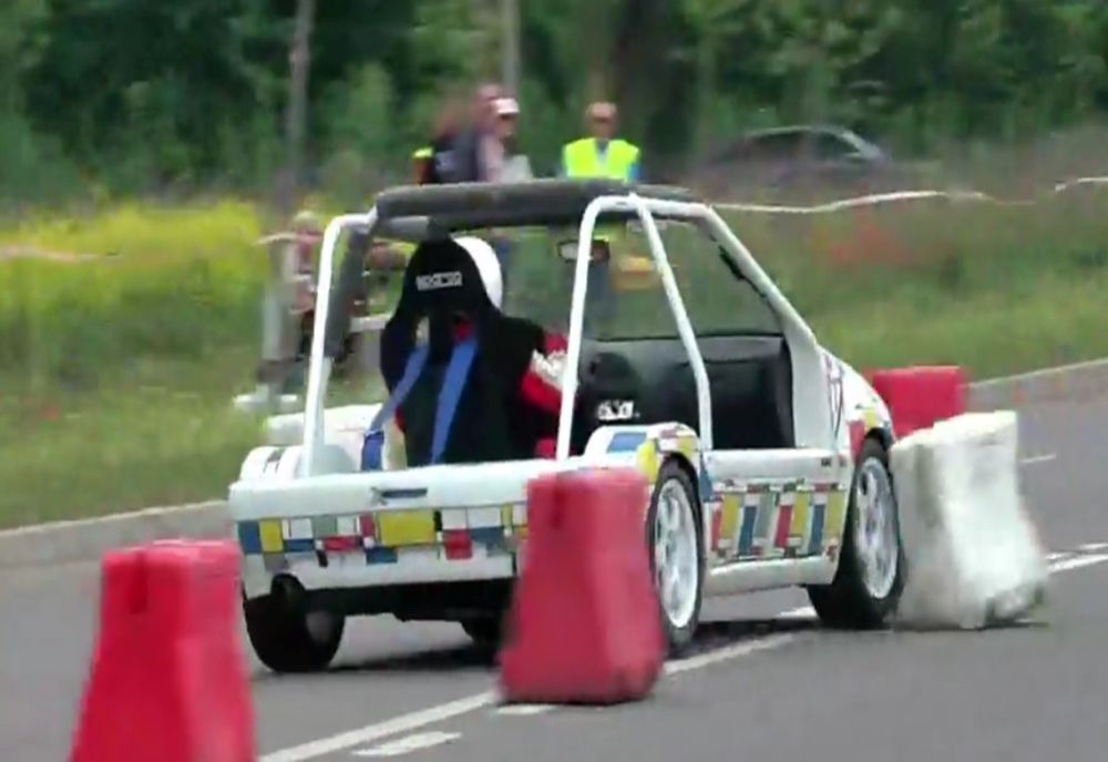 Video: Accident la Campionatului Național Super Slalom de la Brăila