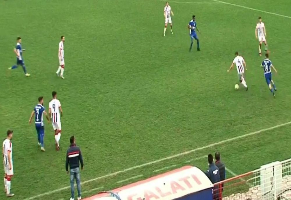 Meciul tur din cadrul barajului pentru promovarea în Liga a 2-a dintre Oțelul Galați și Dacia Unirea Brăila se joacă cu spectatori