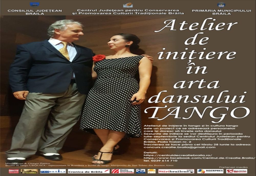 Lecție demonstrativă de tango la Centrul de Creație