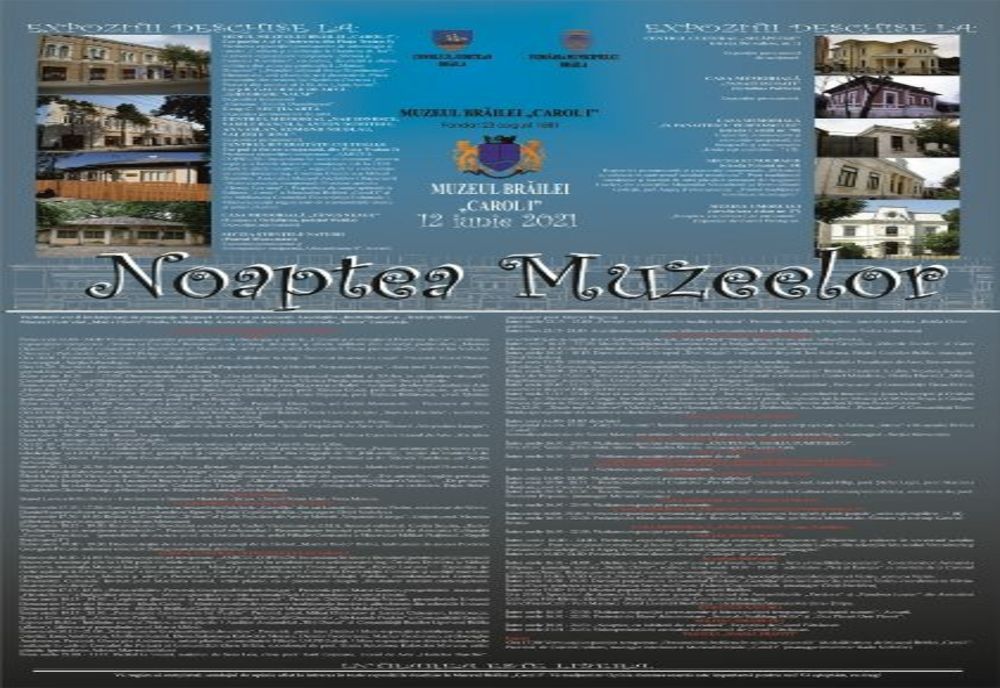 A XVII-a ediție a celebrului eveniment cultural Noaptea Muzeelor 2021