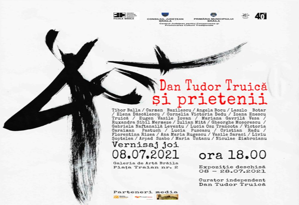 Vernisajul primei etape a expoziției internaționale de artă „40+ Dan Tudor Truică și prietenii"
