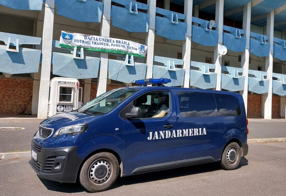 Jandarmii vor asigura ordinea la evenimentele sportive programate sâmbătă la Brăila