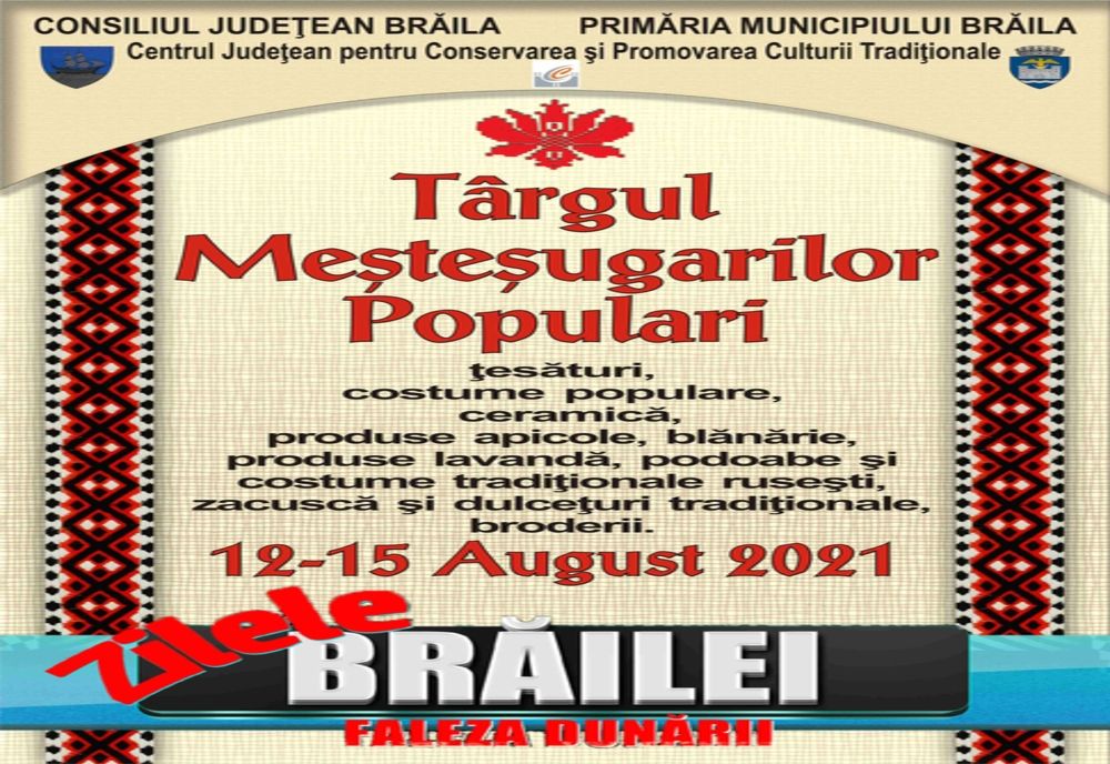 Târgul Meșteșugarilor Populari, pe Faleza Dunării