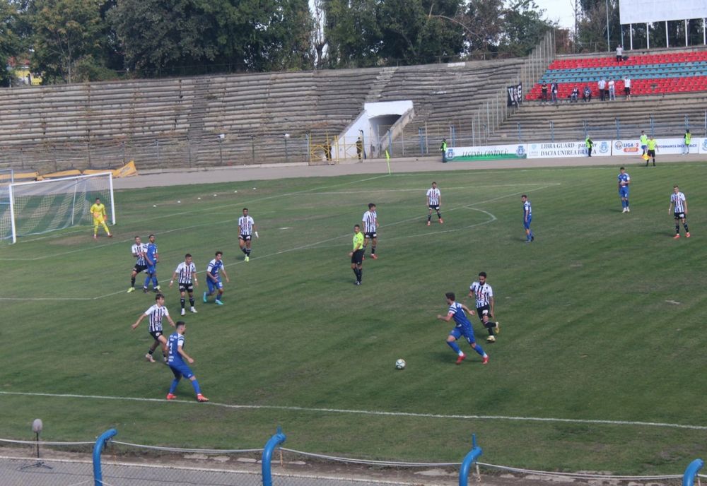 Dacia Unirea Brăila învinsă pe teren propiu de U Cluj