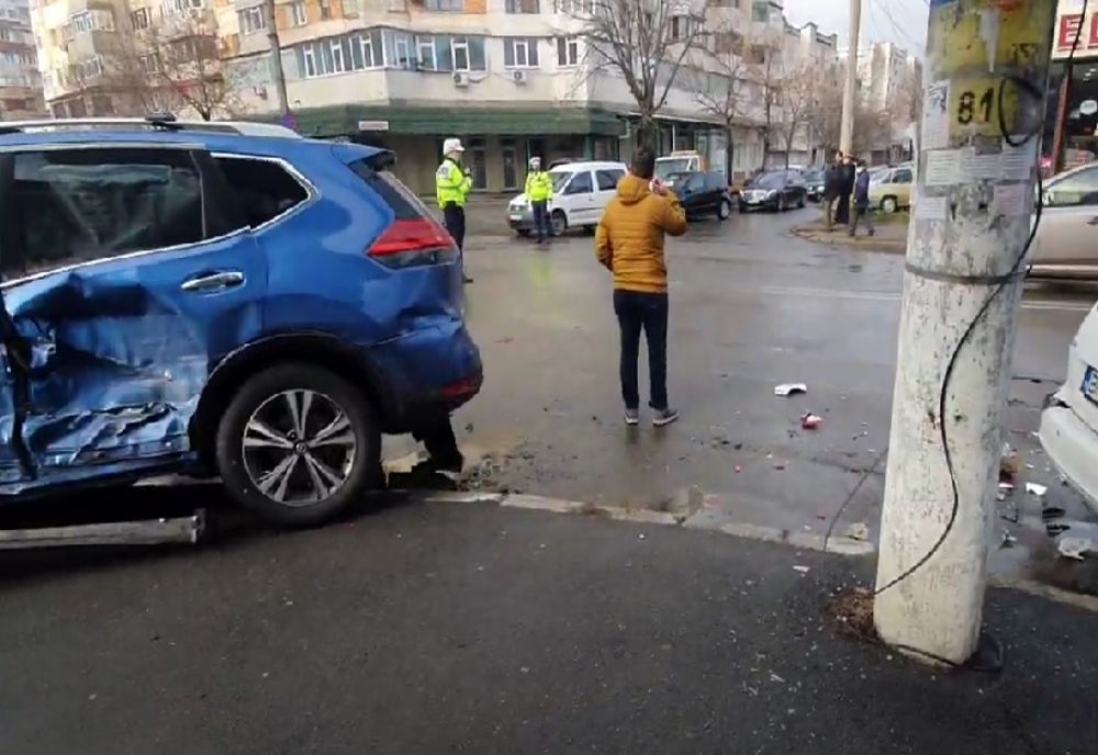 Accident pe strada Școlilor