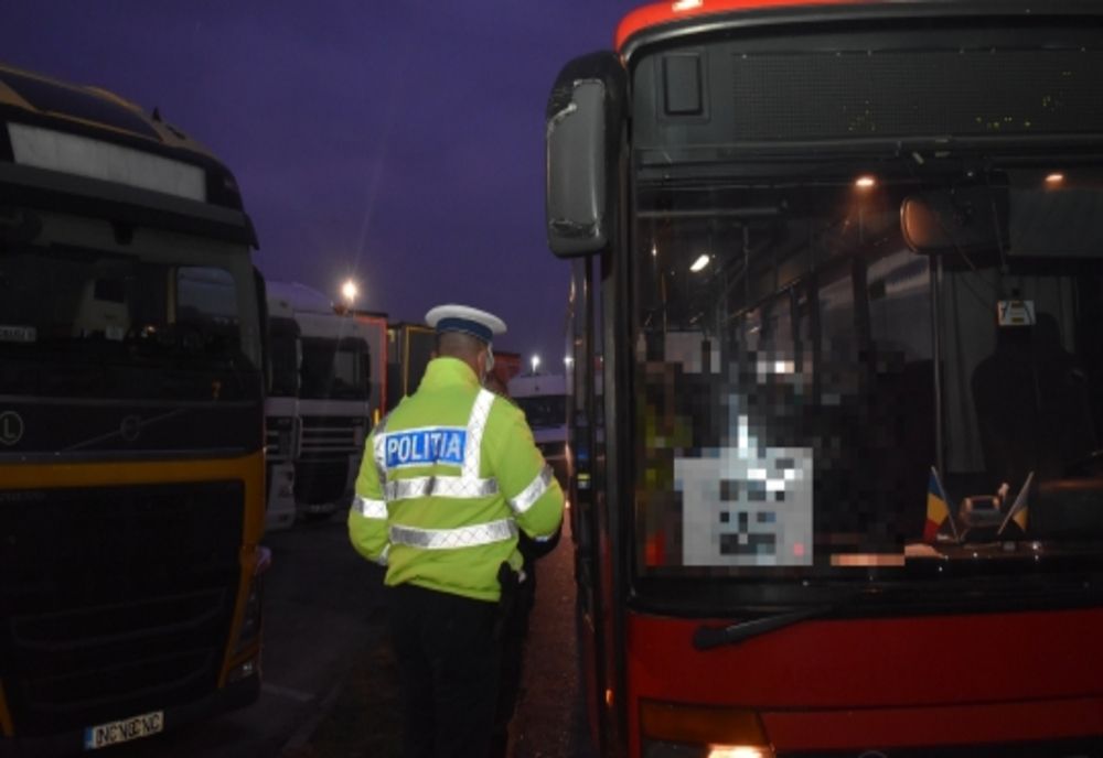 Transportatorii de mărfuri și persoane în vizorul polițiștilor de la rutieră