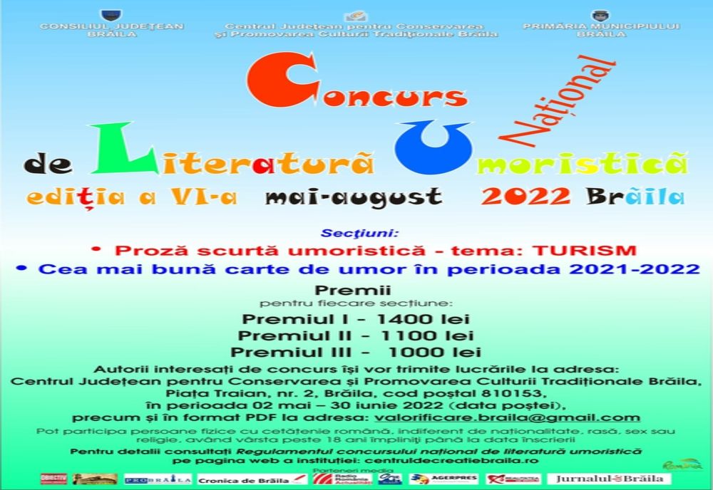 Concursul naţional de literatură umoristică, ediţia a VI-a