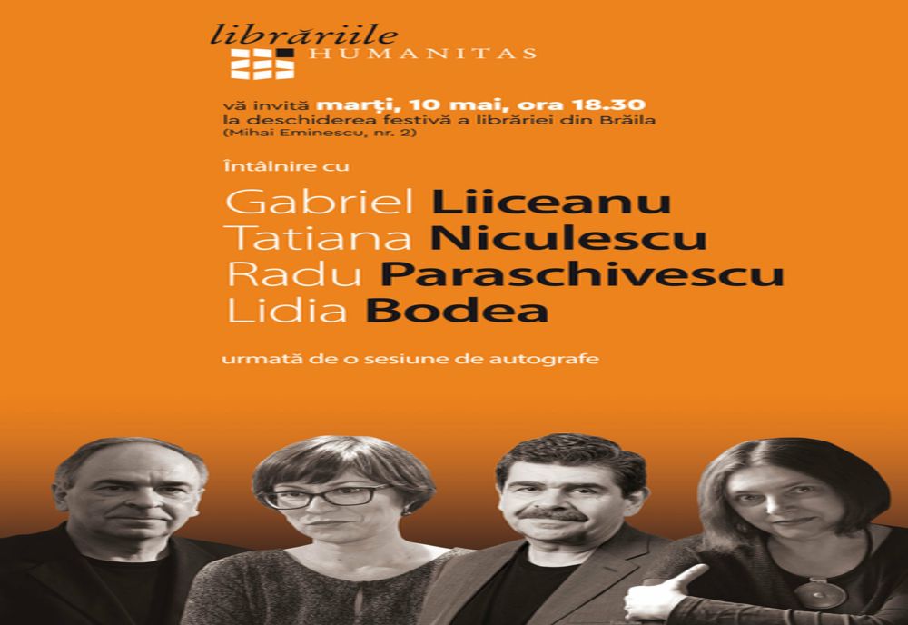 Deschiderea festivă a Librăriei Humanitas din Brăila