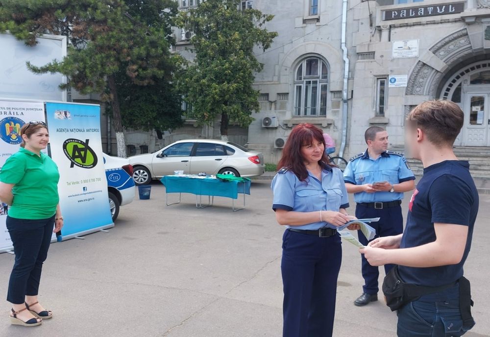 Eveniment de conștientizare a cetățenilor privind consecințele consumului și traficului ilicit de droguri