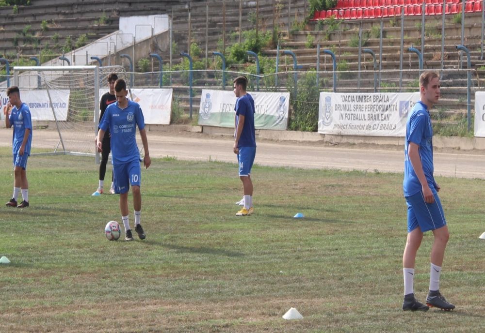 Victorie cu 1-0 pentru Dacia Unirea Brăila în amicalul cu Viitorul Cireșu
