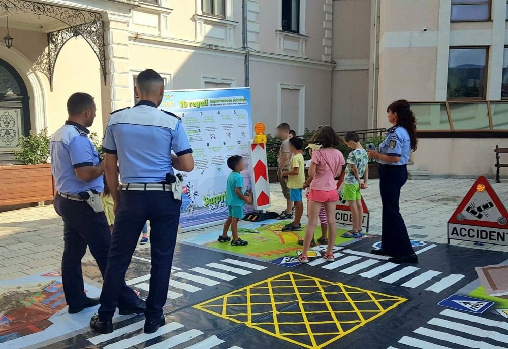 IPJ Brăila a desfășurat în această săptămână atelierul ”Polițistul, prietemul meu de vacanță”