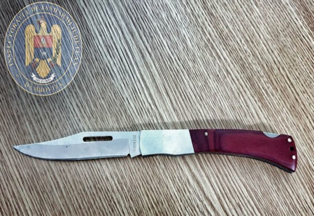 Brăileni cercetați penal pentru port de cuțit