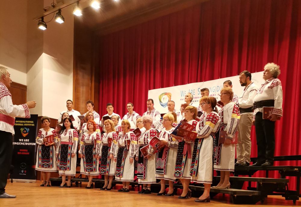 Participare meritorie a Corului mixt ”Trison” la Festivalul coral internaţional „We are Singi(ng)Dunum” de la Belgrad