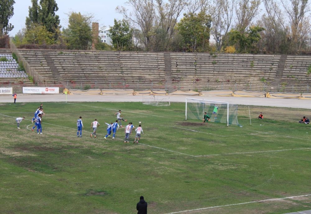 Dacia Unirea Brăila - Unirea Braniștea 0-5 (0-2)