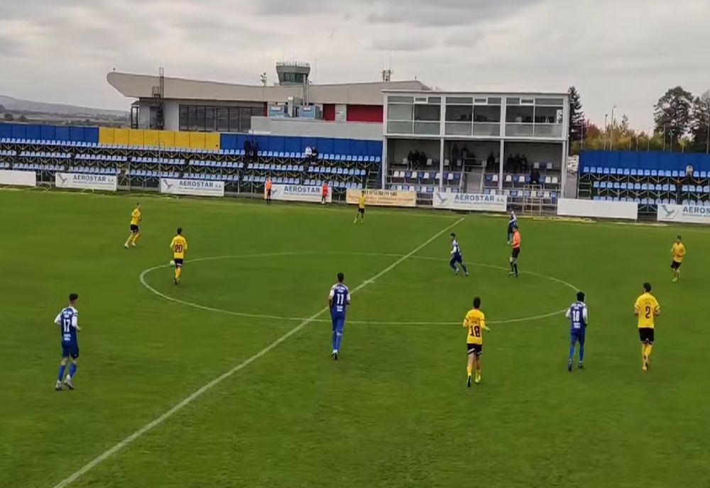 Aerostar a câștigat cu 5-0 meciul cu Dacia Unirea Brăila