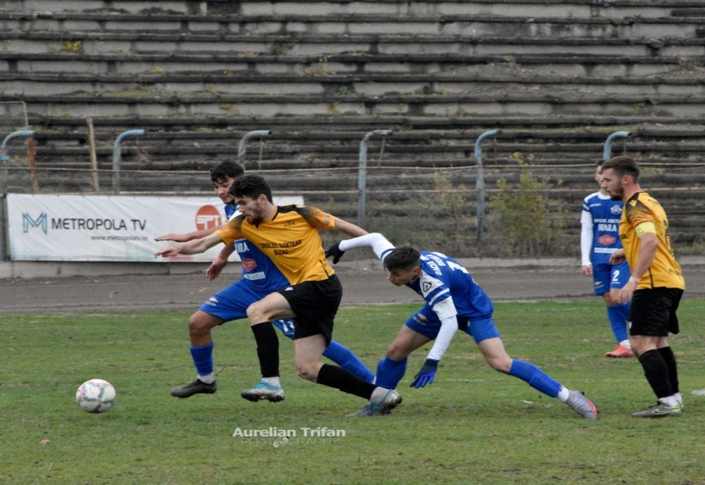 Dacia Unirea Brăila încheie anul cu o înfrângere pe teren propriu în fața celor de la Metalul Buzău