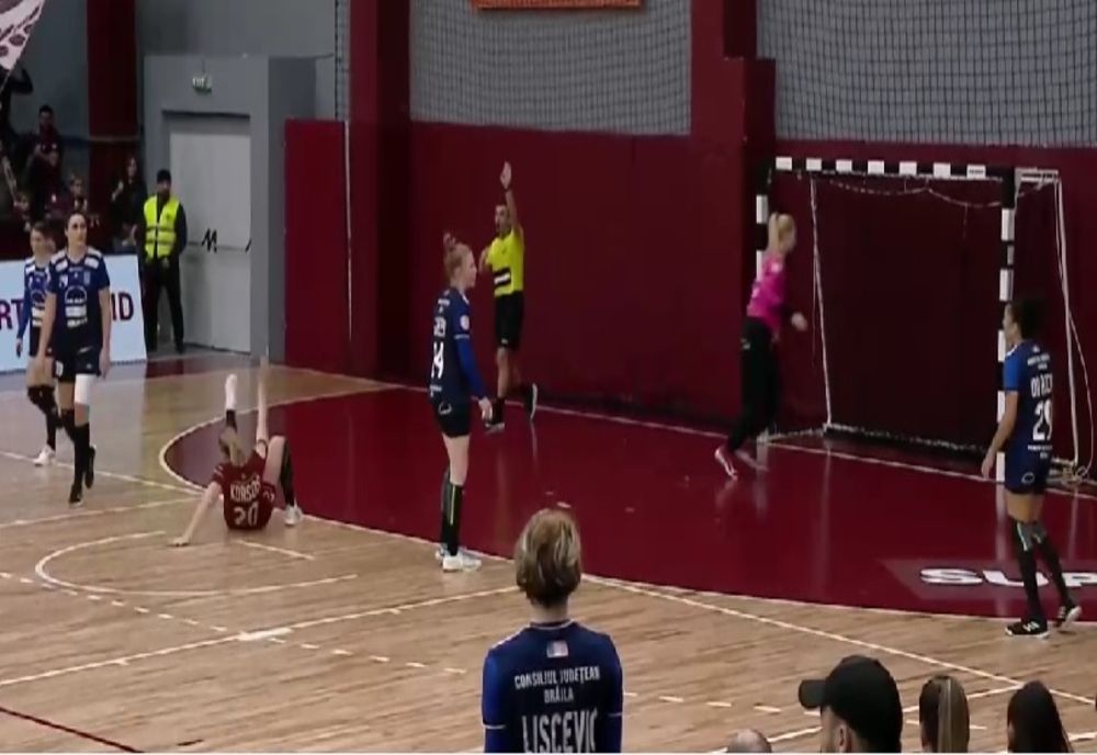 Dunărea Brăila a jucat de la egal la egal cu Rapid București doar în primele 30 de minute ale meciului