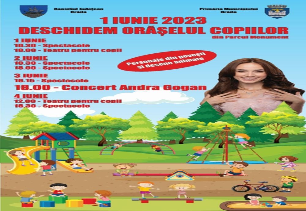 Pe 1 iunie se deschide Orășelul Copiilor din Parcul Monument