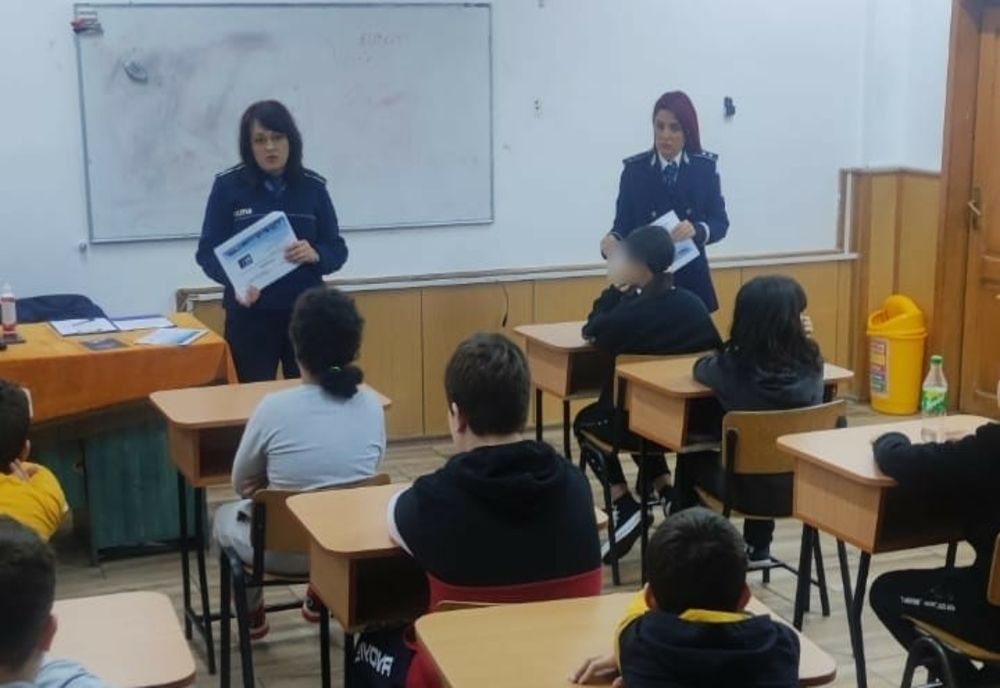 Siguranța în școli, o prioritate pentru polițiștii brăileni