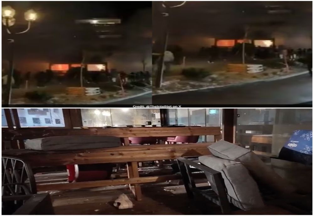 VIDEO Momentul în care izbucnește incendiul în barul din stațiunea elvețiană Crans-Montana