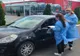 S-a deschis centrul de vaccinare drive-through amenajat în parcarea Braila Mall