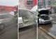 O mașină a luat foc pe Calea Galați, în cartierul Vidin