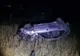 Un șofer băut s-a răsturnat cu mașina de serviciu 