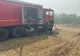 Incendiu de vegetatie uscată intr-o pădure proprietate privată