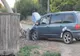 Bărbatul care a intrat cu mașina într-un stâlp de electricitate în localitatea Lacu Sărat a fost reținut pentru 24 de ore