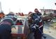 Accident grav, simulat pe DE 584