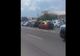 Taximetriștii brăileni și gălățeni i-au adus un omagiu colegului lor mort în accidentul din stația de autobuz