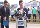 VIDEO Nicușor Dan face o nouă conferință în stradă. „Gabriela Firea vrea să conducă Bucureștiul pe modelul primăriei Voluntari"