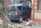 Rupt de beat a proptit mașina într-un gard