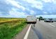 FOTO/ Accident rutier pe DN2E60 în județul Ialomița. Un brăilean de 31 de ani rănit grav