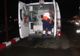 Foto: Accident pe Dunăre. O barcă de agrement a intrat într-o barcă pescărească