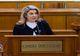 GIANINA ȘERBAN (AUR): ”DOMNULE PREȘEDINTE, EȘTI PREȘEDINTELE TUTUROR, NU DOAR AL CELOR CARE TE-AU VOTAT” 